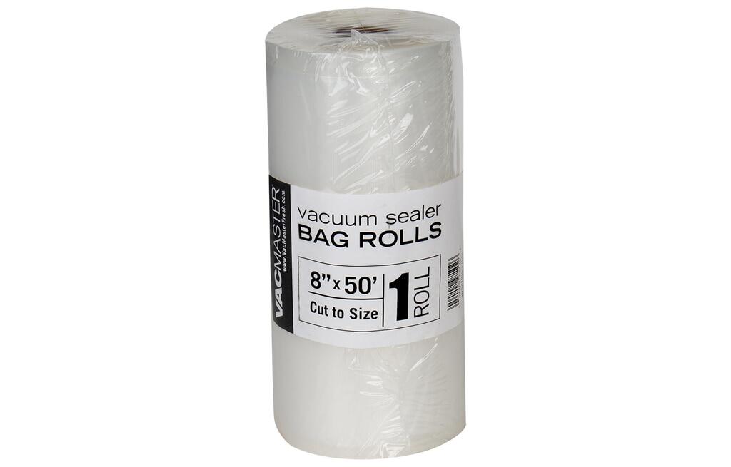 8" x 50' Full Mesh Vacuum Seal Roll - 1 Pack