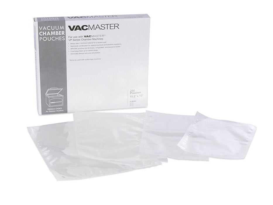 10" X 13" Vacuum Chamber Pouches 3-Mil 250/Box