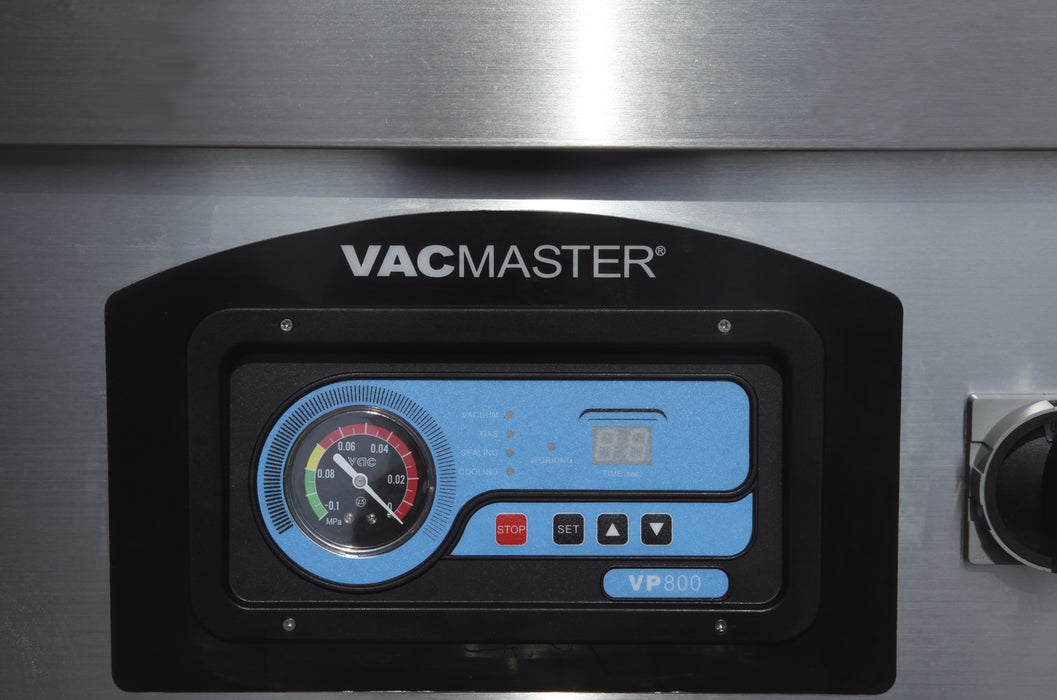 VP800 VacMaster Commercial Double Chamber Vacuum Sealer with Gas Flush